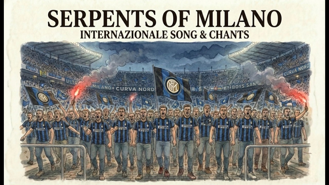 Inter milan song & chants | Inter Milan Ultras Chant | Curva Nord Stadium Anthem (7 Minute Version)