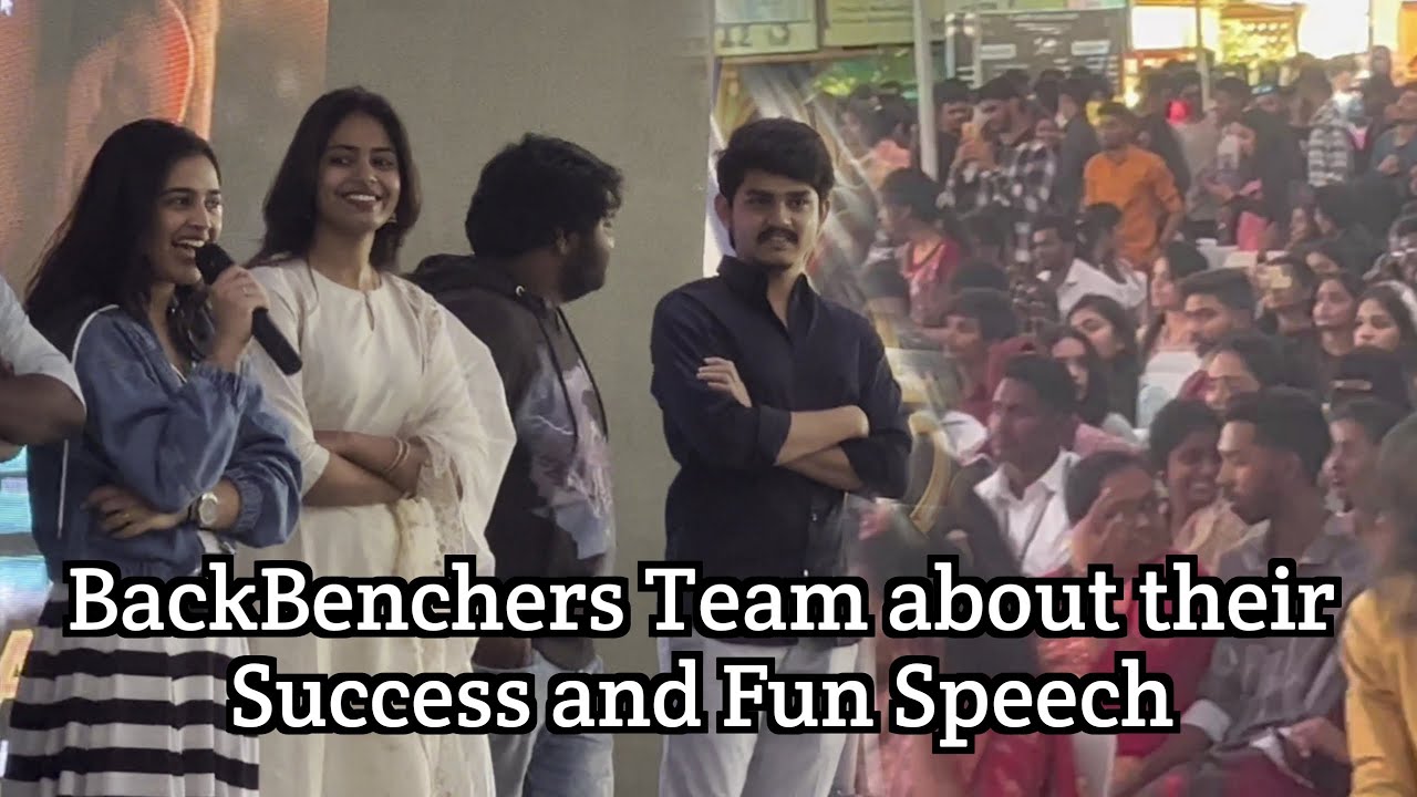 Varsha Dsouza and back benchers Team in the event JOSHH at St.Joseph's College