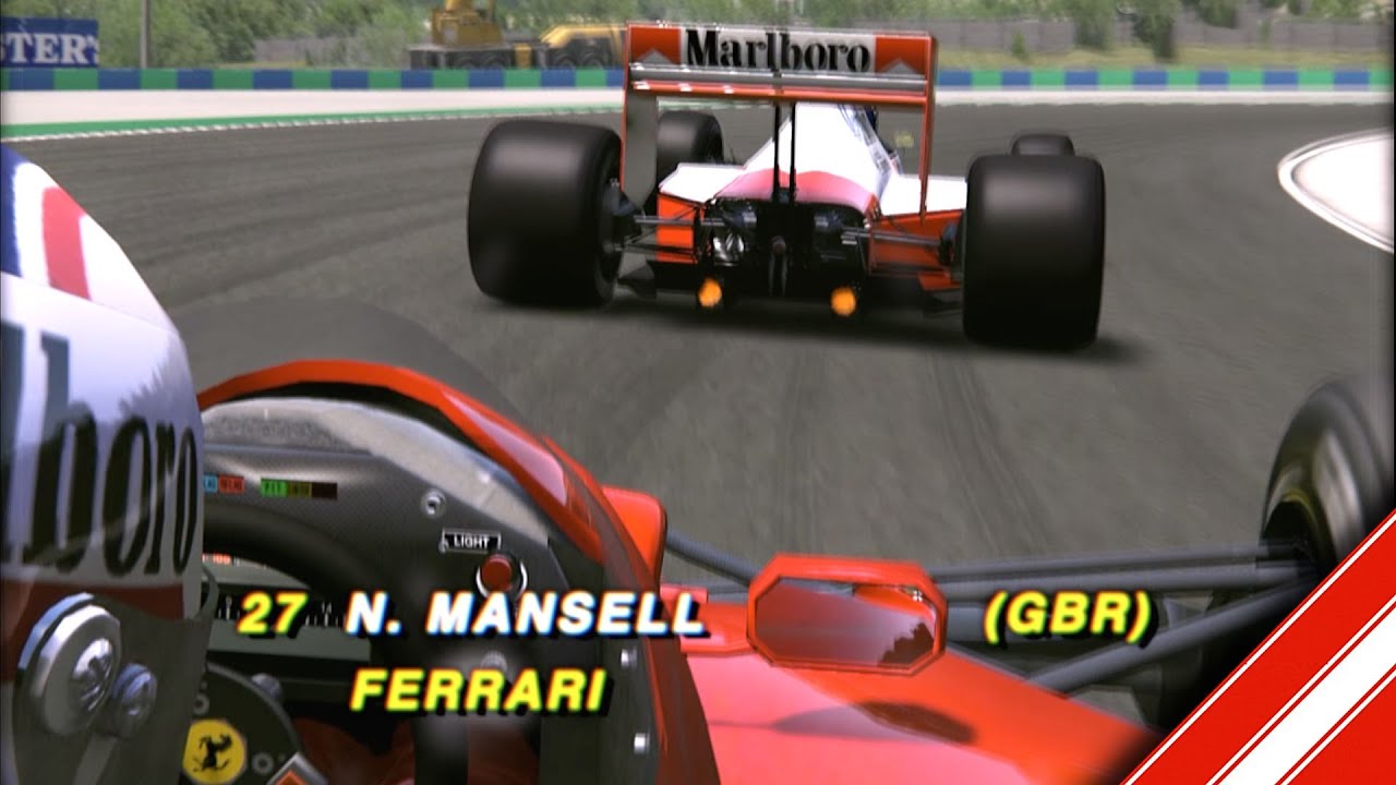 Mansell’s Ferrari Charge at Hungaroring '89