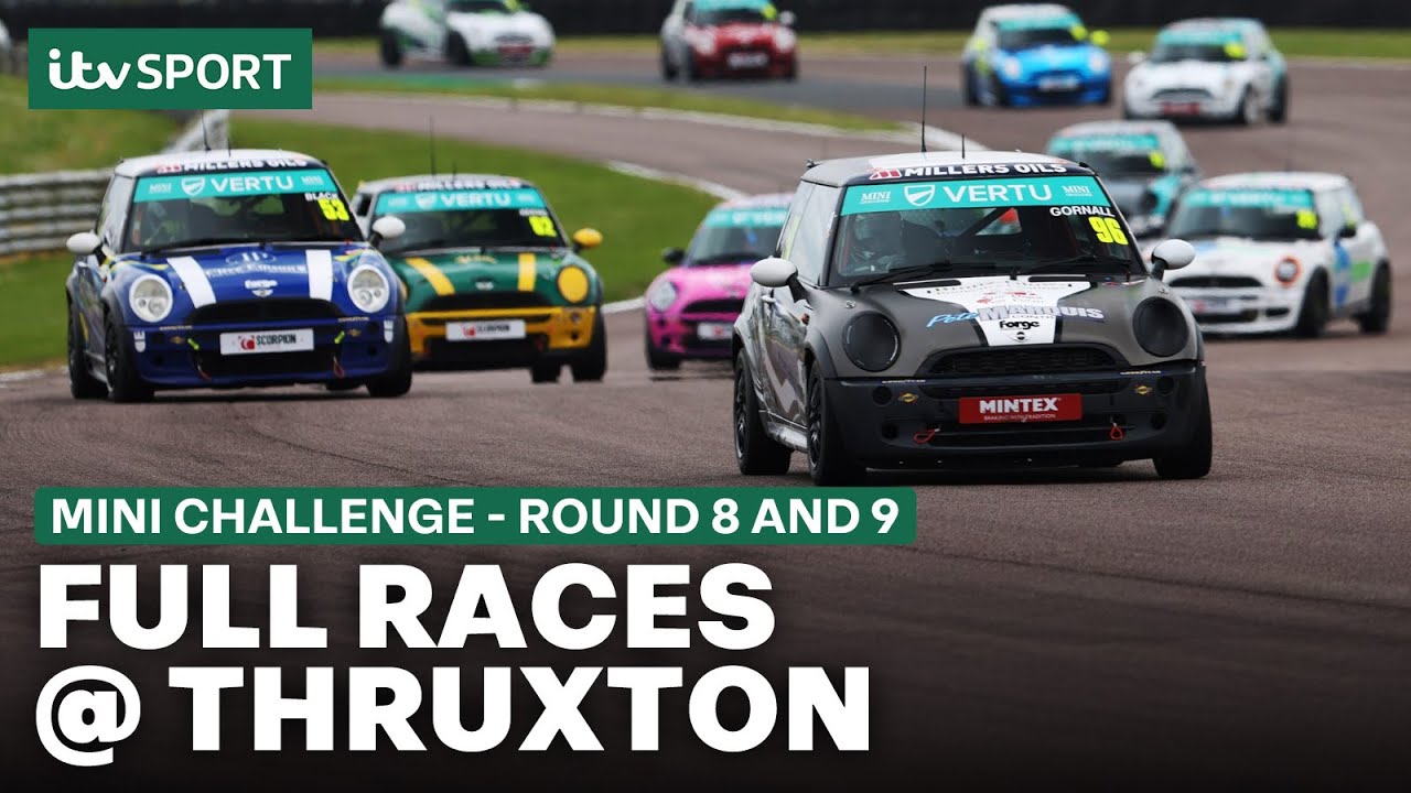 FULL RACES: Mini Challenge Trophy - Round 8 and 9 @ Thruxton 2025 | ITV Sport