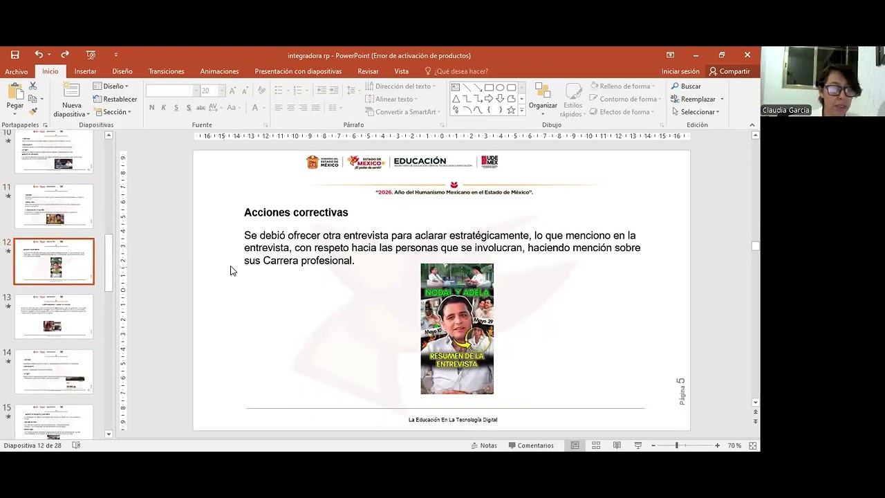 ACTIVIDAD INTEGRADORA RELACIONES PUBLICAS