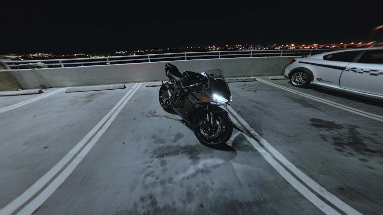 POV First Ride 2026 Kawasaki Ninja ZX6R Chill Night Ride Highway Miami (Pure sound no music)