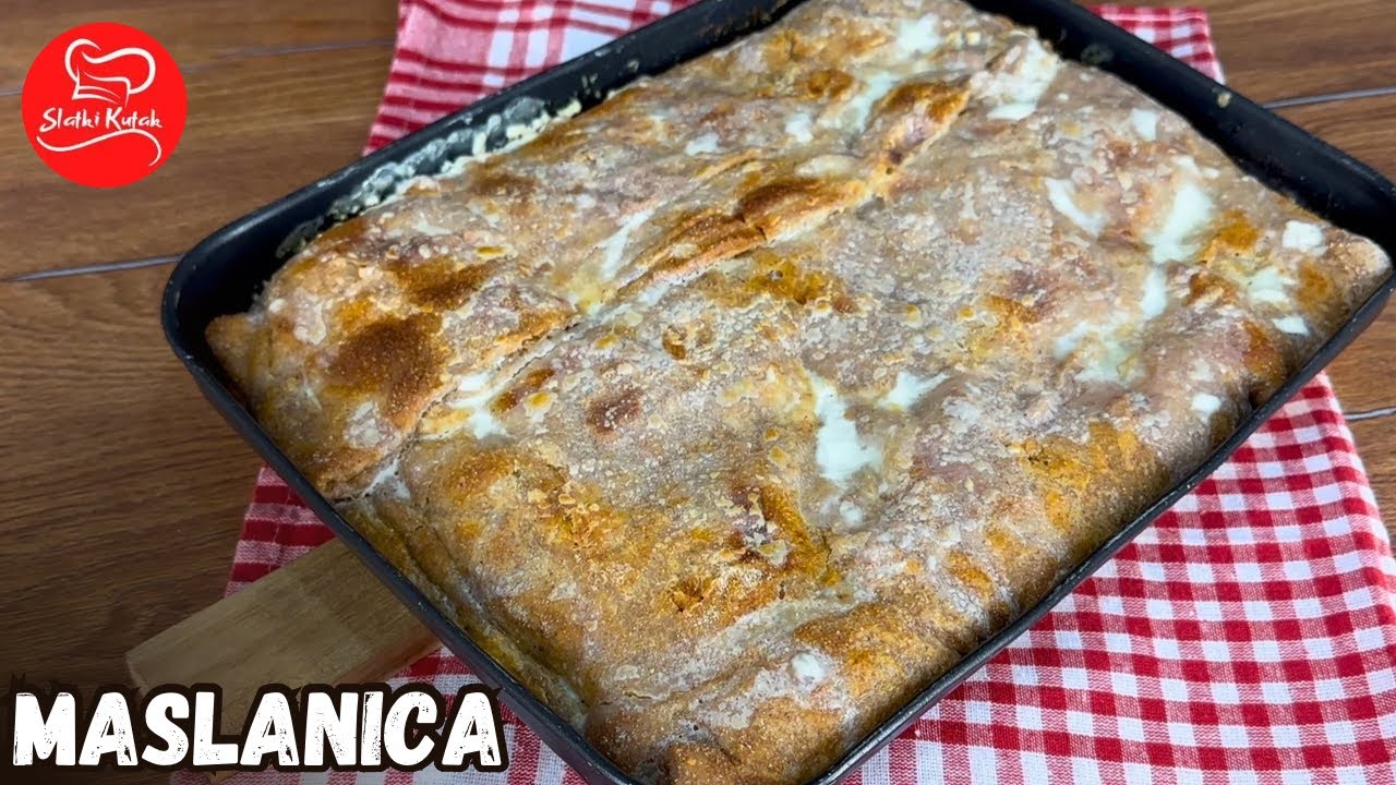 Maslanica Recept - Crna Maslanica sa Grizom i Kvascem – Bosanski Starinski Recept!