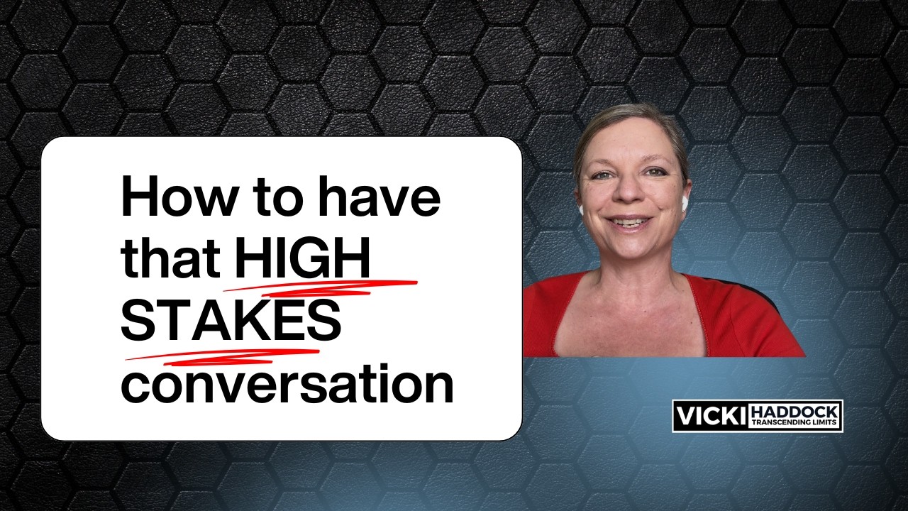How to Have High Stakes Conversations that create Influence and Impact