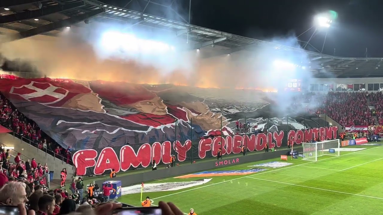 Widzew Łódź - Górnik Zabrze 27.10.2024 - Oprawa Widzewa „Family friendly content”