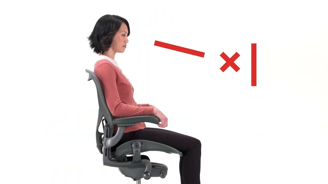 Aeron Remastered Chair Adjustment Instructions - WorkArena