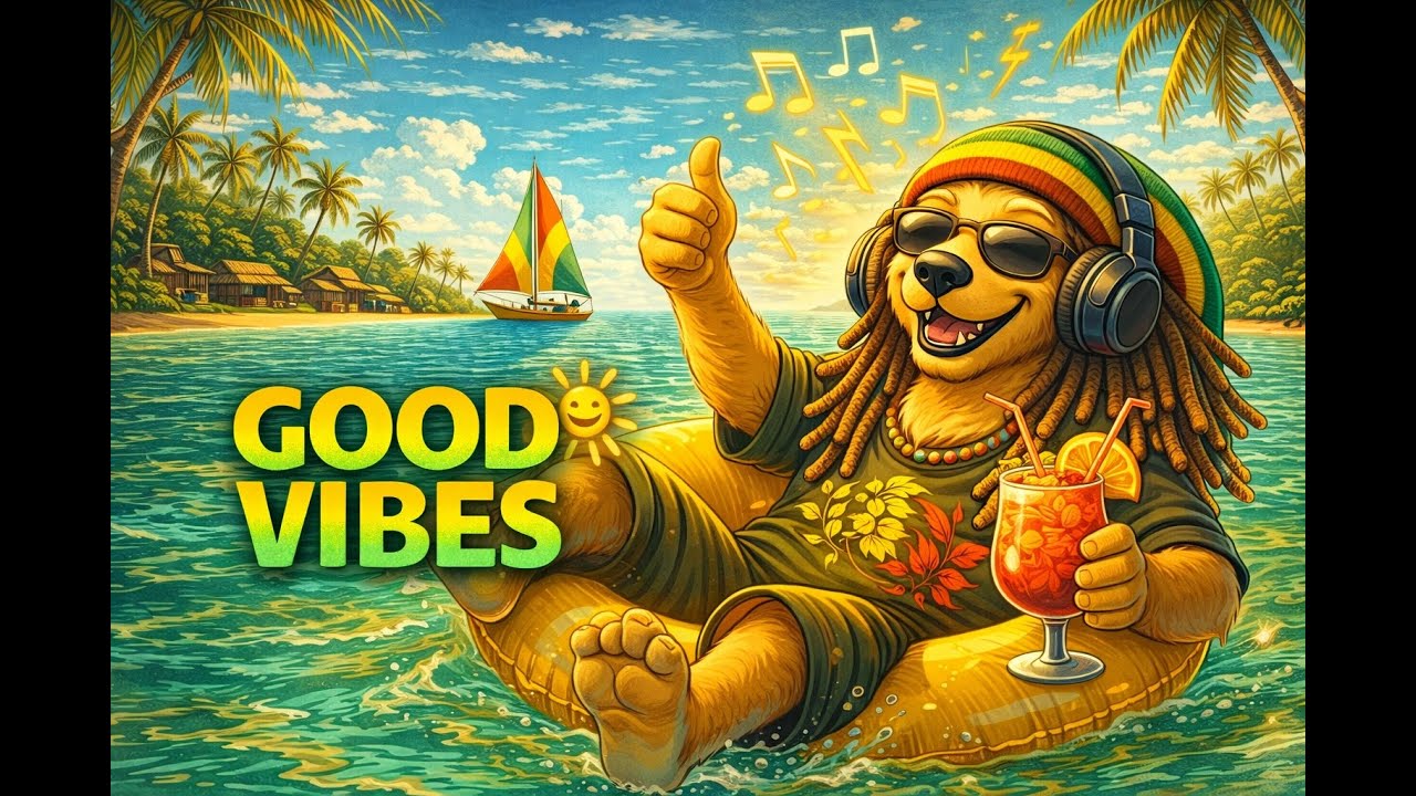 Caribbean Reggae Vibes 🌴 Happy Summer Music for Relax & Positive Mood