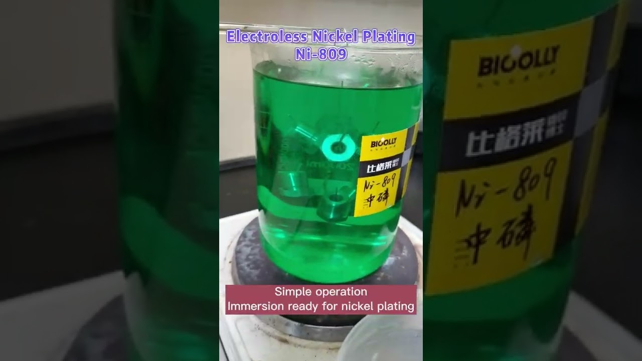 Steel parts Electroless nickel plating to improve wear resistance and corrosion resistance