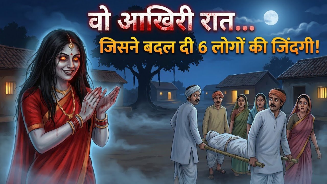 भूतिया हवेली में फसे 6 लोग ( अंत) 💀☠️। #कहानी #horror #story 