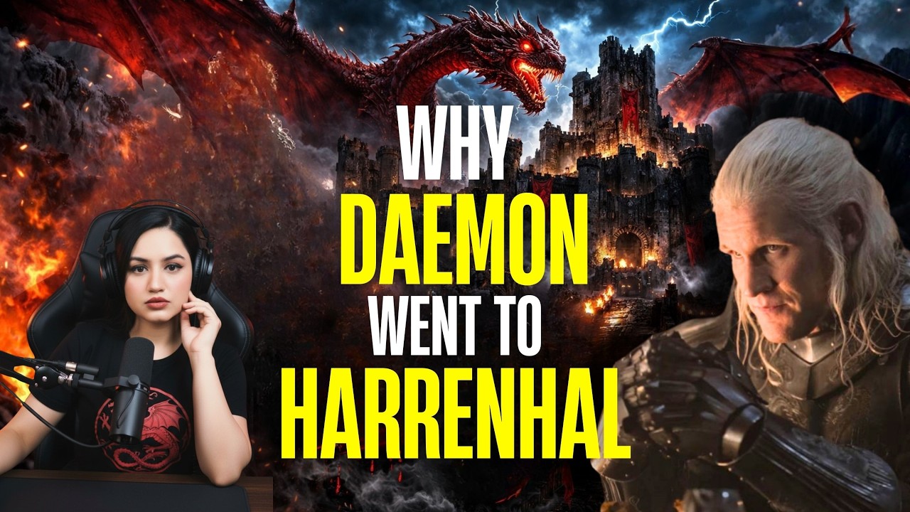 Why did Daemon Targaryen choose Harrenhal during the Dance of the Dragons?