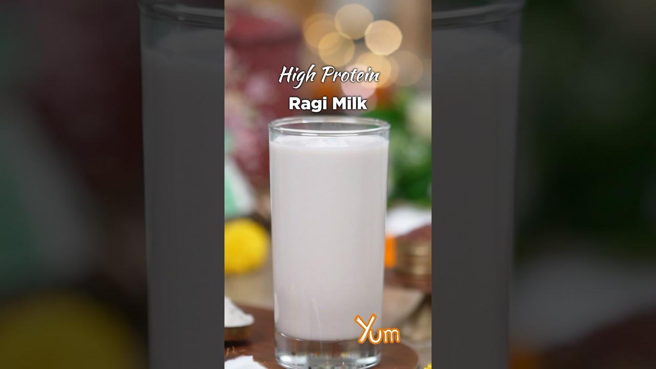 High Protein Ragi Milk