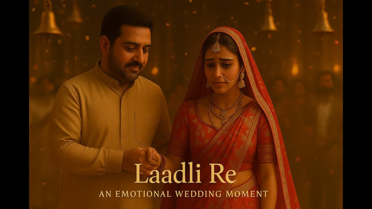 Laadli Re – Emotional Wedding Song From Father to Bride | Bidaai Moment - A Father’s Soulful Goodbye