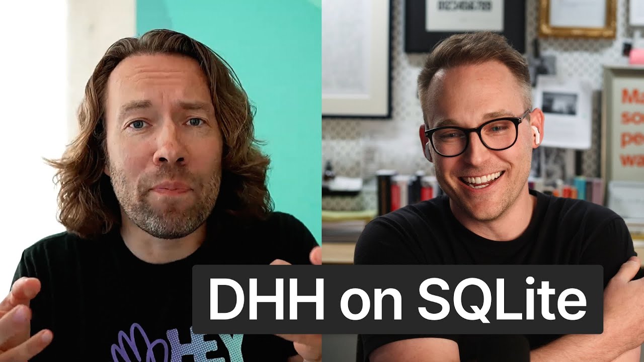 DHH discusses SQLite (and Stoicism)