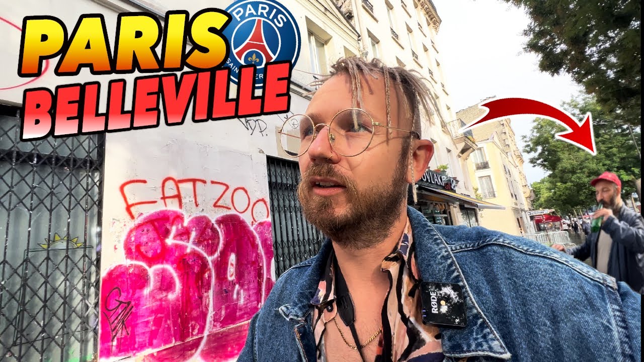 Belleville, früher Ghetto heute Hipster Viertel! Das Kreuzberg von PARIS!! (PARIS VLOG)