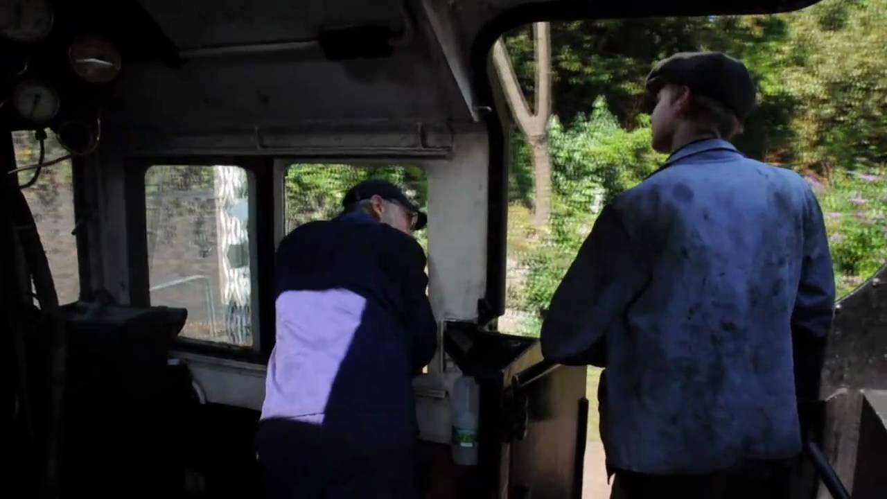 On the footplate: 44767 "George Stephenson"