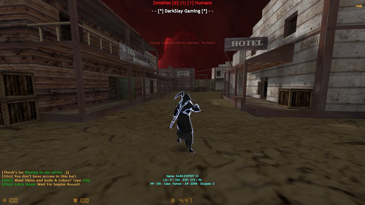 Counter-Strike 1.6 DSG Zombie Escape | 2x Jump + Free VIP #cs #comeback #dsg #darkexpertcs #darkslay
