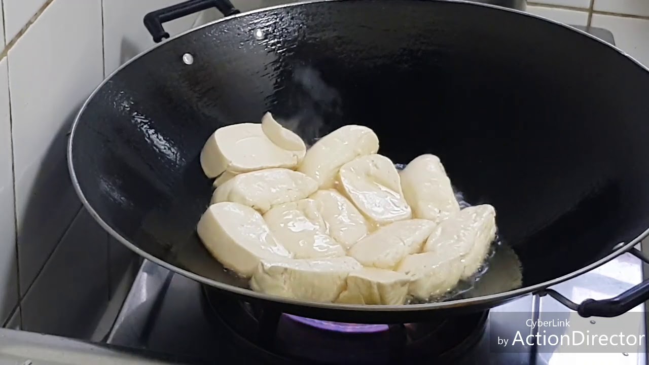 星期一教室豉油煎豆腐