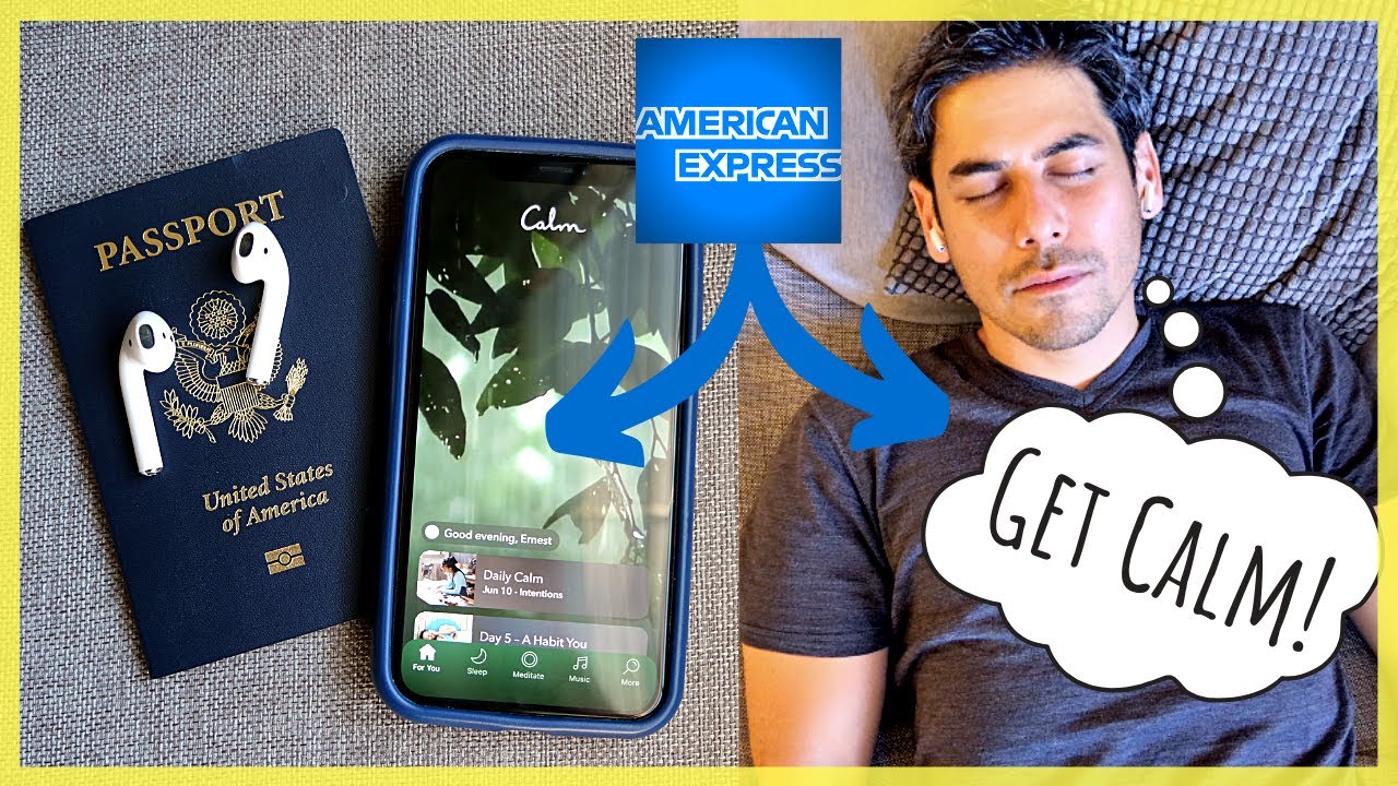 Keep Calm & Use the Calm App! (New Amex Promotion) | Improve Your Mental Fitness Through Meditation