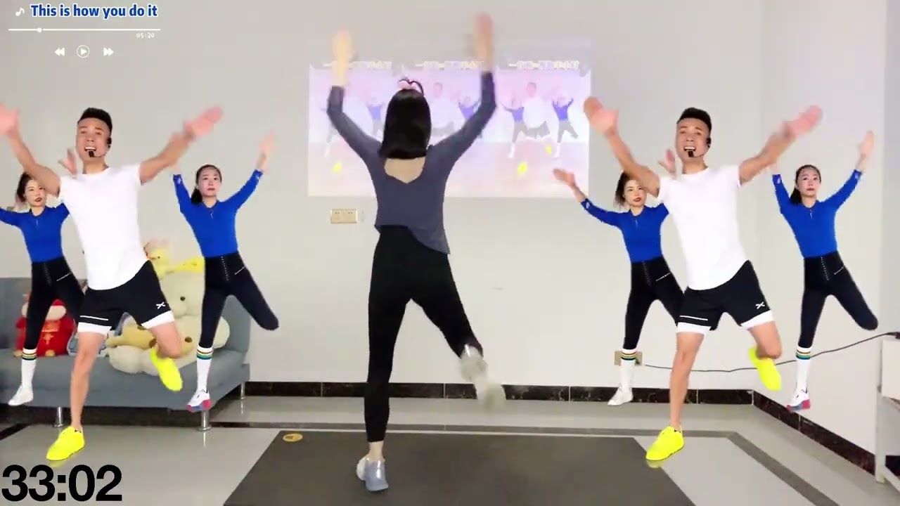 45-Minute Fat-Burning Workout: Non-Stop Running & Jumping
