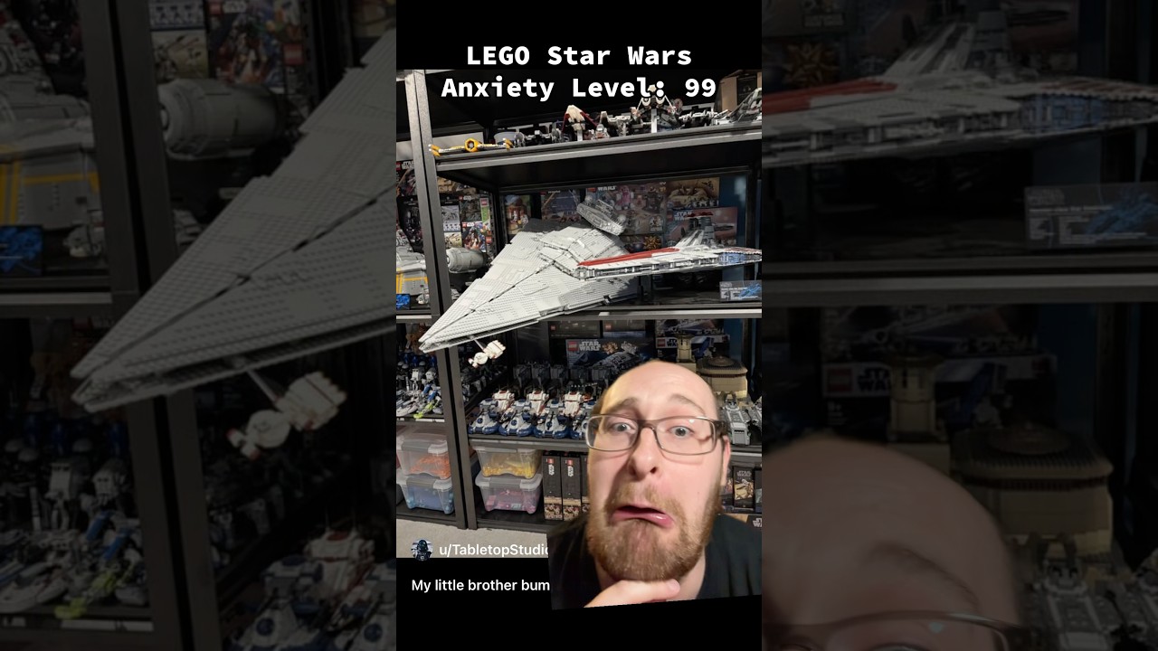How to Give LEGO Star Wars Fans Anxiety #lego #legos #legostarwars #starwars #legosets #toys