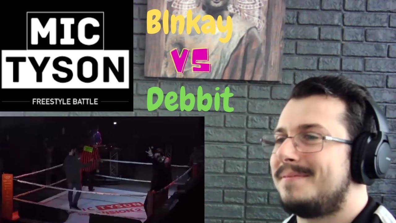 Reazione DEBBIT vs BLNKAY - Mic Tyson 2019 (Quarti di Finale, Turno 4) | Freestyle Battle REACTION