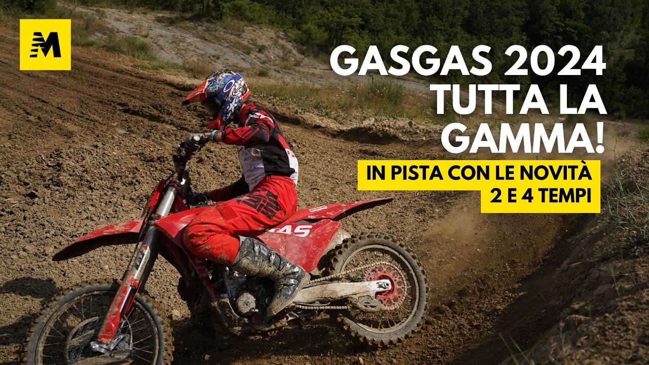 GASGAS 2024 TEST Enduro e MOTOCROSS: in pista con Justin Barcia e Andrea Verona!