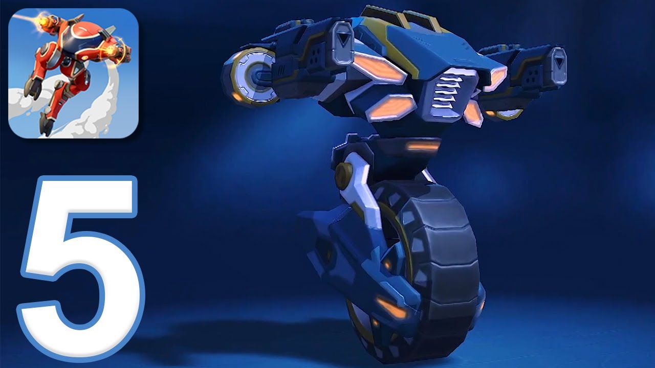 Mech Arena - Gameplay Walkthrough Part 5 - Slingshot (iOS, Android)