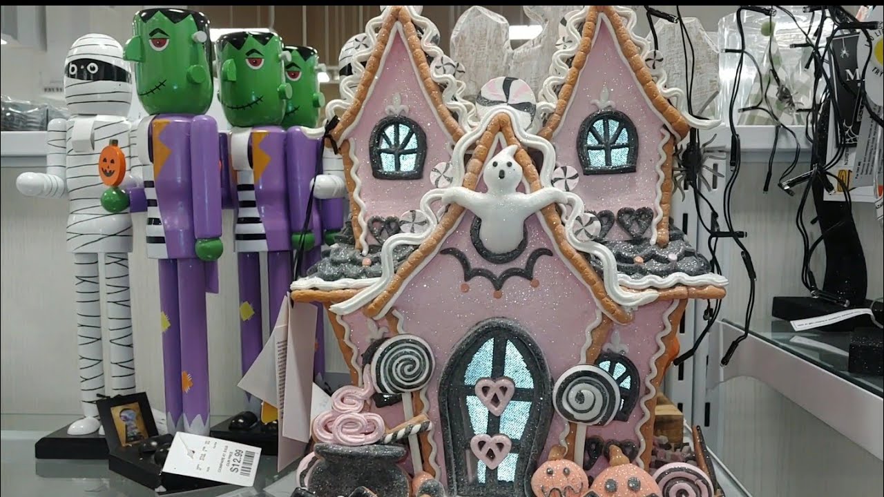 HOMEGOODS ALL NEW HALLOWEEN 2024/NEW HELLO KITTY#homegoods#shopping#gingerbread#halloween#newfinds