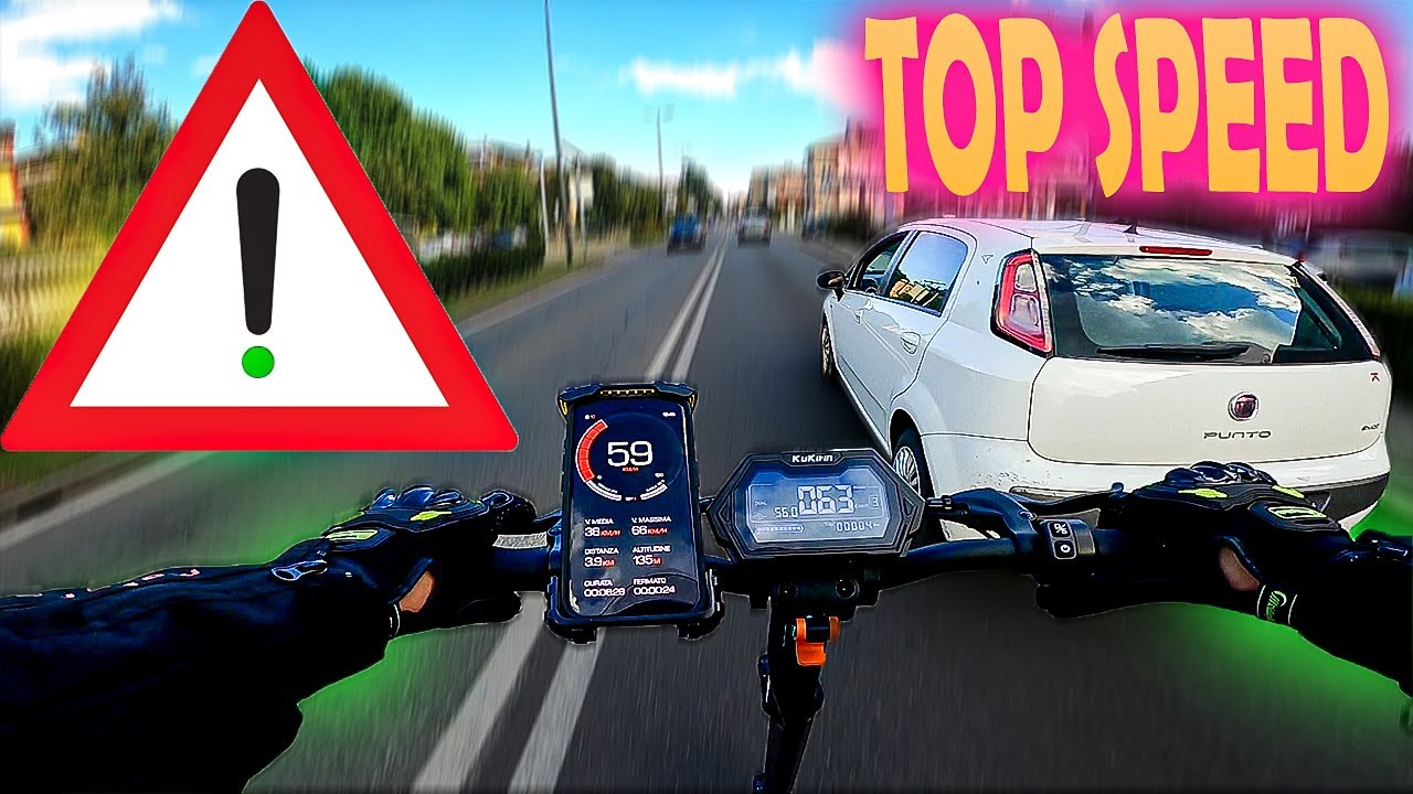 KUKIRIN G2 MASTER RIDE TOP SPEED AND POV 2000W ELECTRIC SCOOTER