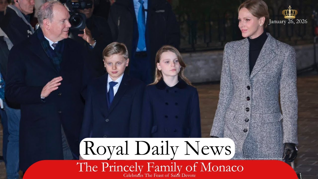 The Princely Family of Monaco Celebrates the Feast of St. Devote.  Plus, More #royalnews