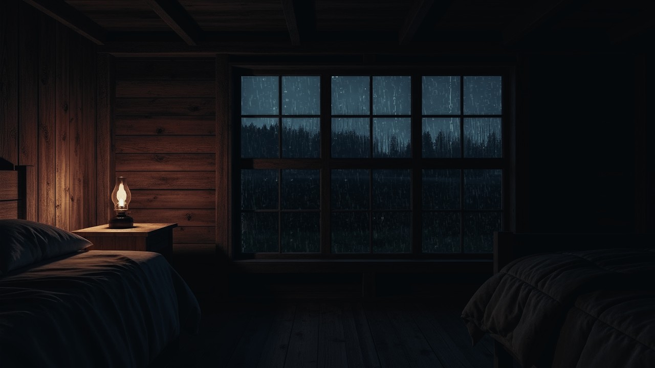 Rain Sounds for Sleeping 🌙 Ambience Relaxing Night Rain