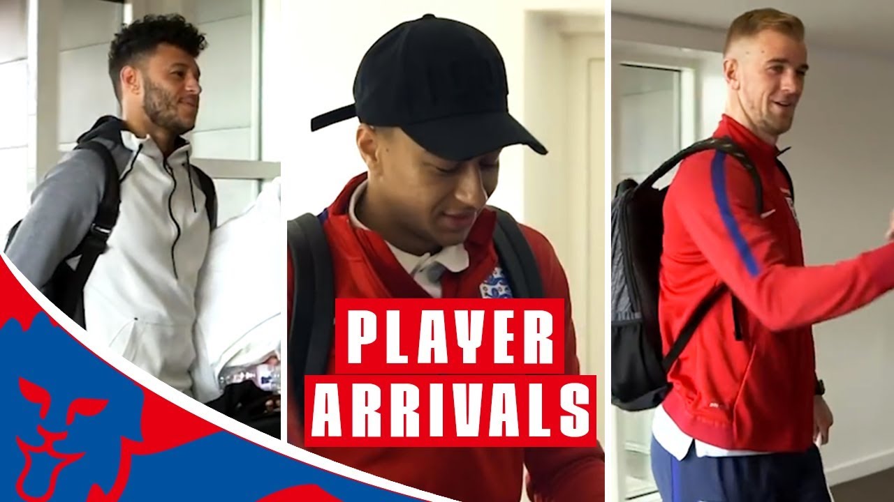 England Arrive for Netherlands and Italy Friendlies | Inside Access