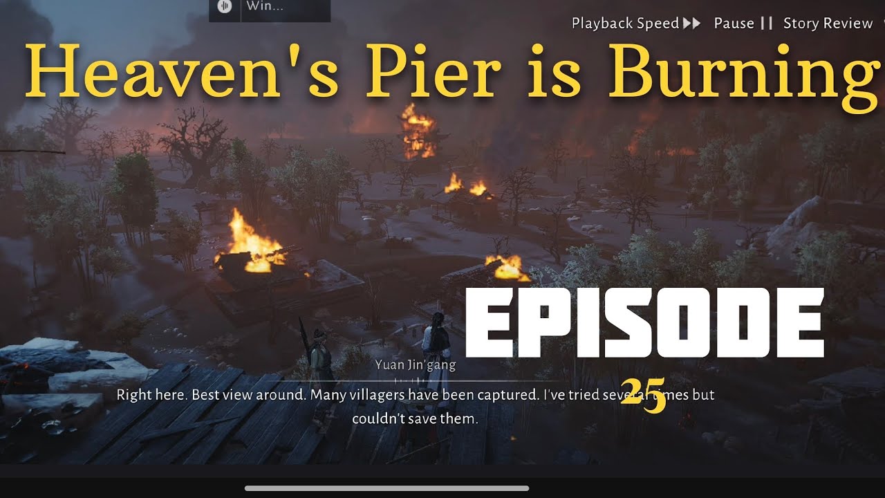 Heaven's Pier is attacked | (Main Story) | WHERE WINDS MEET | EPISODE 25 | PANTHER GAMING | 
