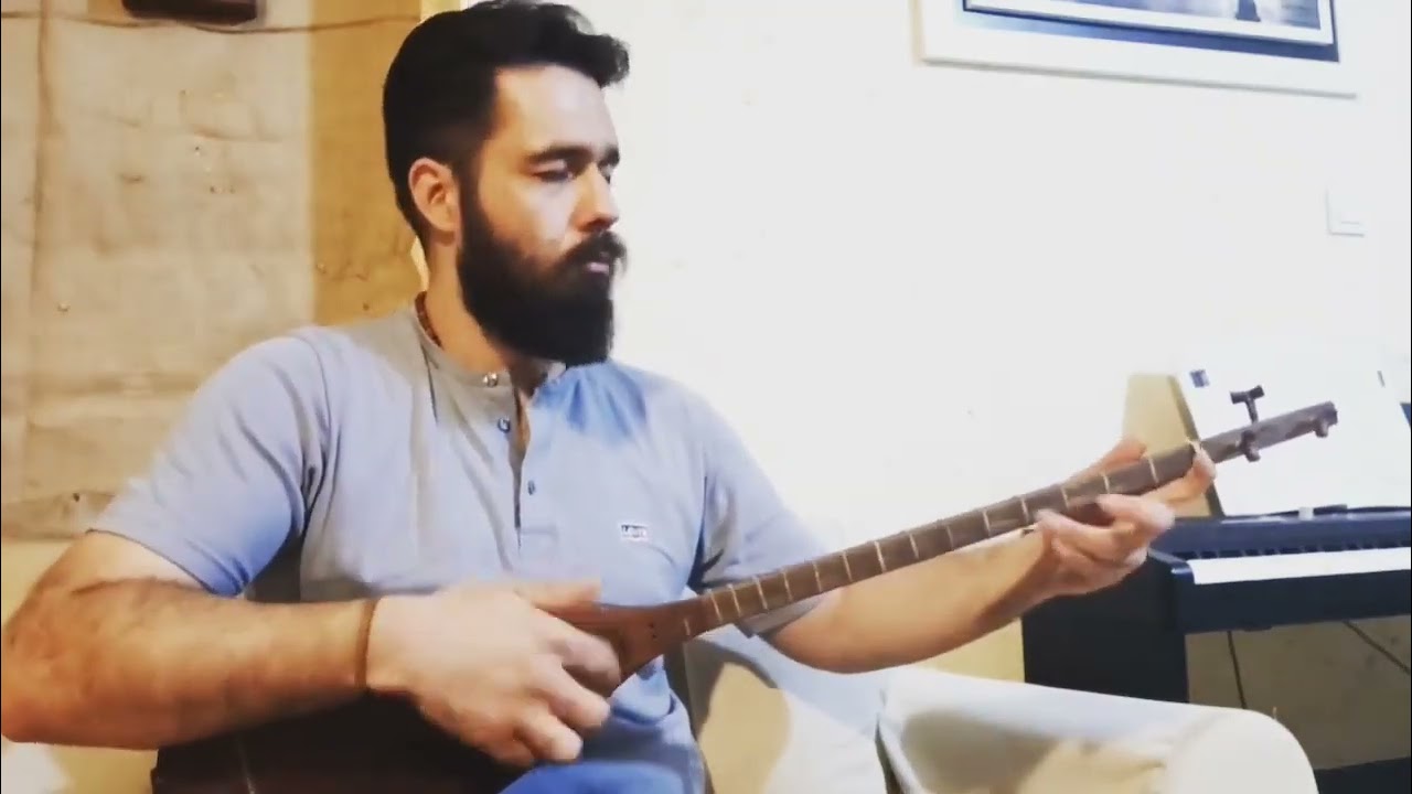 آموزش تنبور... مقام جلو شاهی 1 به صورت کامل نواختم...