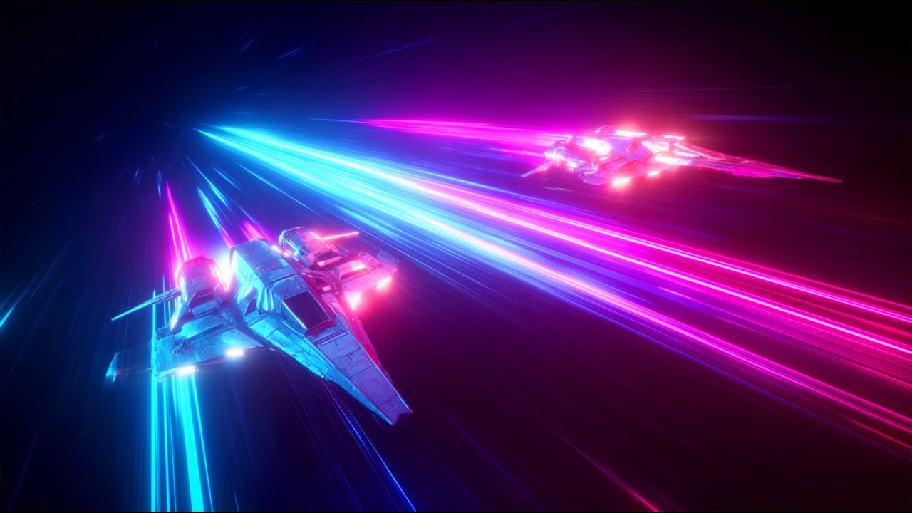 Midnight Space Race | 30 Min Synthwave Night Drive Music