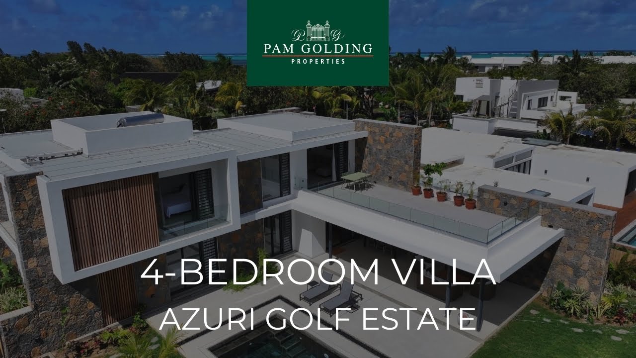 Azuri Ocean Golf Villas: Stunning 4 Bedroom Retreat on Mauritius' North-East Coast