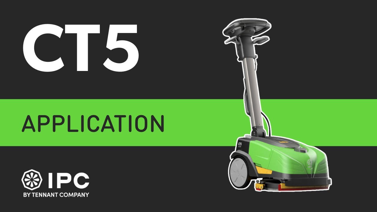 CT5 Walk-Behind Scrubber Dryer | Application Video | IPC WORLDWIDE
