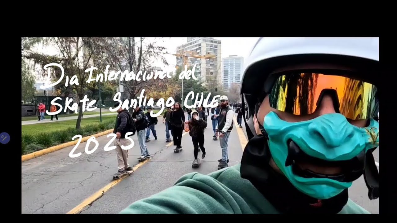 Dia internacional del S/kate Santiago Chile 2025 #skate #skateboarding #EVAROPAREDES 