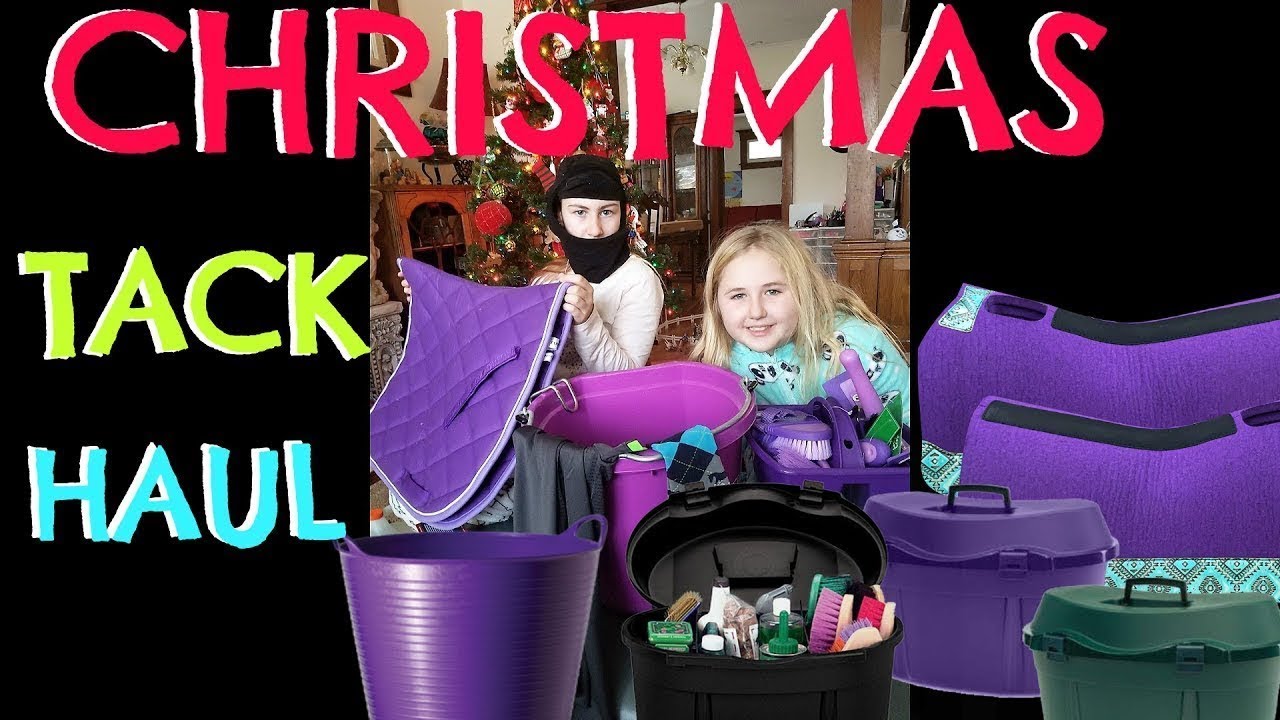 OUR CHRISTMAS HORSE TACK! Day 357 (12/25/17)