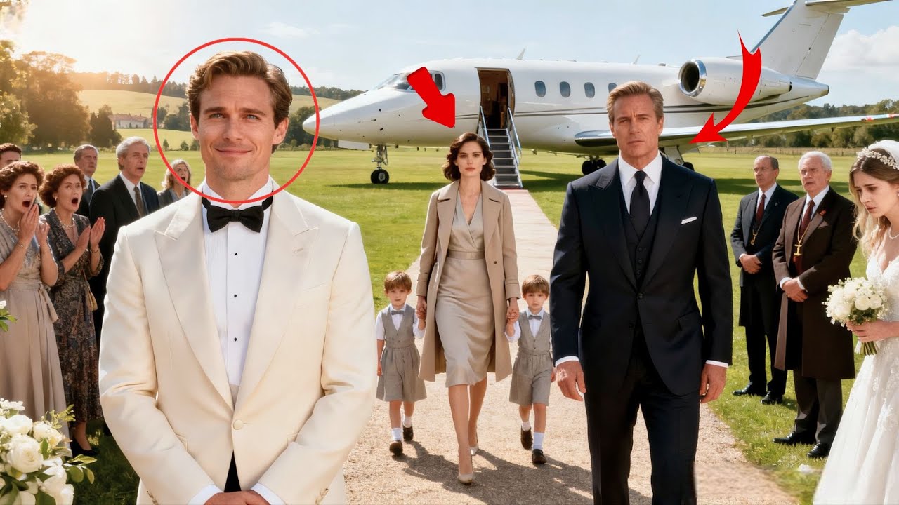 Ex-Husband Invited His Poor Ex-Wife To The Wedding—She Arrived On A Billionaire’s Jet With Twins