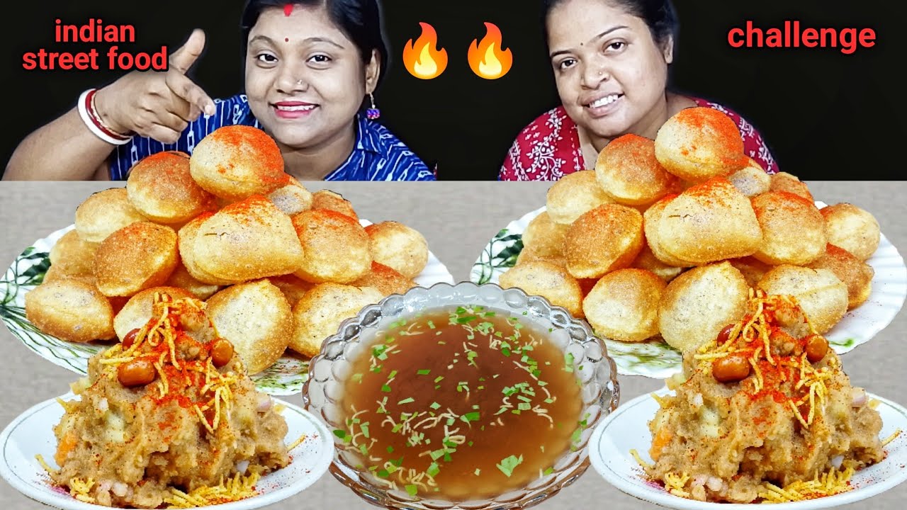 50 SPICY PANIPURI EATING CHALLENGE // GOLGAPPA EATING // FUCHKA EATING // food family & more