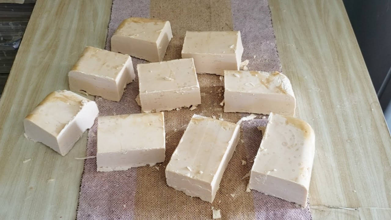 ❤️RECEITA SIMPLES SABÃO EM BARRA BEM DURO COM 2L DE ÓLEO DE FRITURA