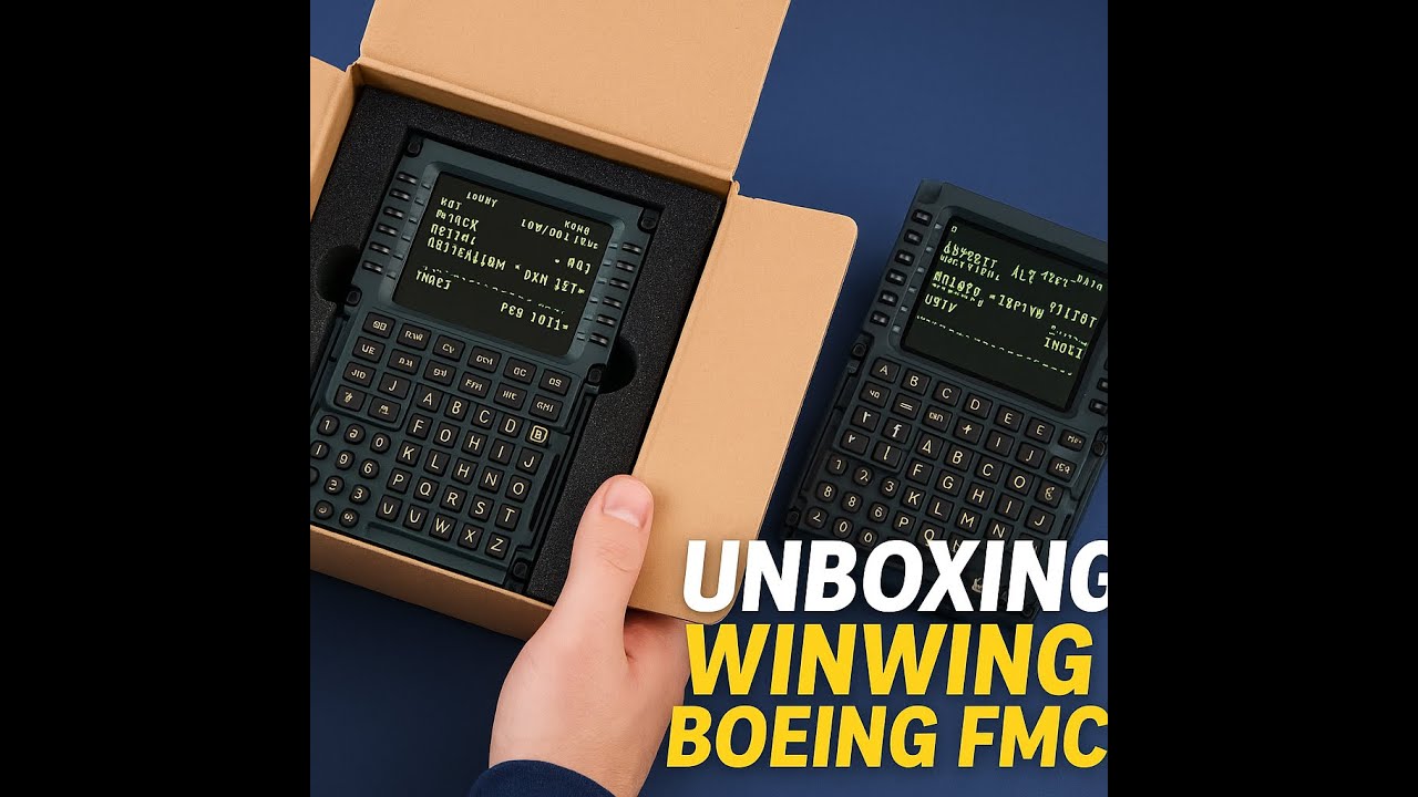 Unboxing the Winwing Boeing FMC – First Impressions!