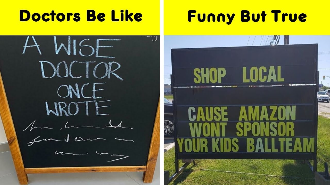 The Funniest Signs Ever | Memes Time