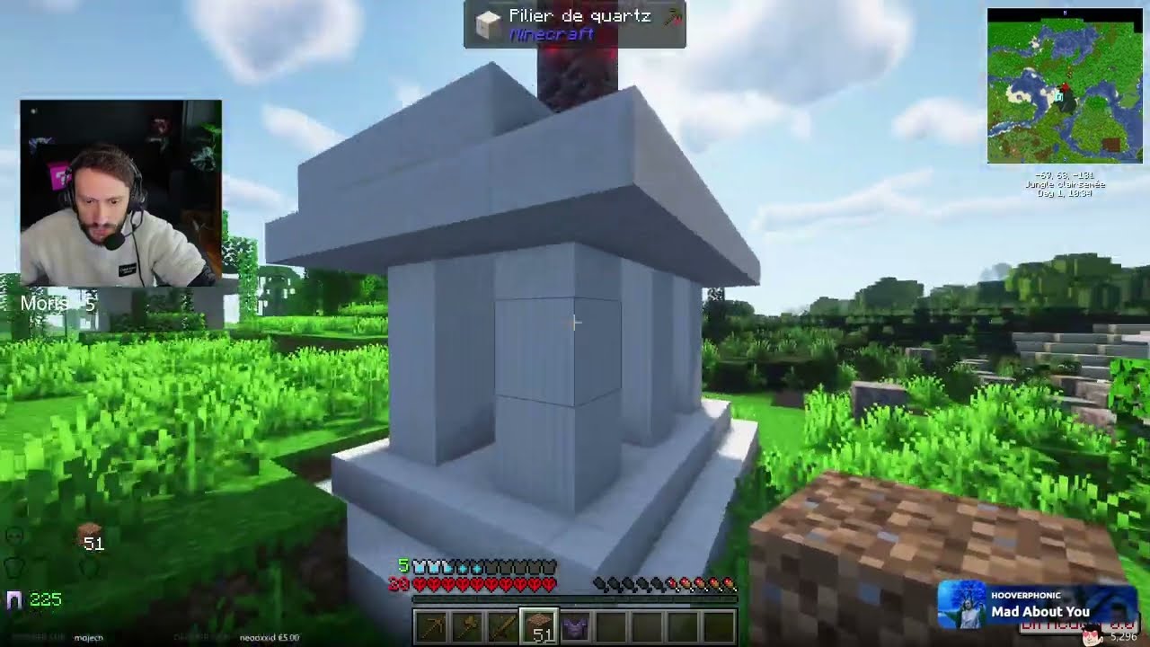 VOD - Laink // Minecraft - Lucky World Invasion (Run dragon)