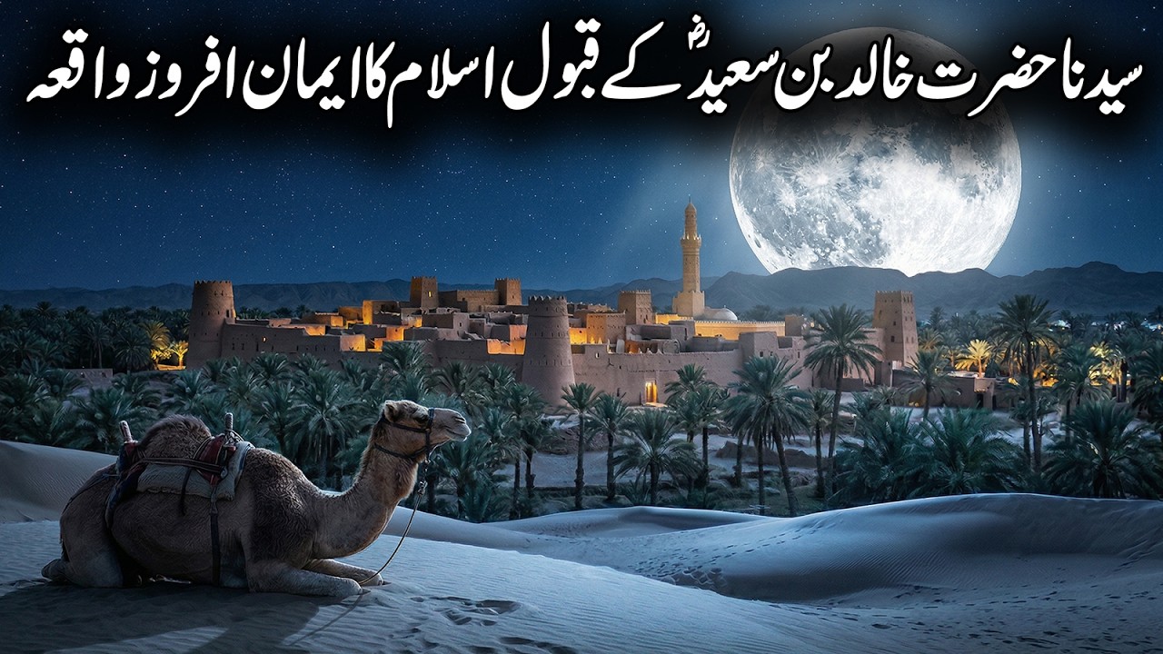 Hazrat Khalid Bin Saeed (RA) Ka Qabool-e-Islam Aur Hijrat-e-Habsha Ka Waqia | Seerat-un-Nabi ﷺ