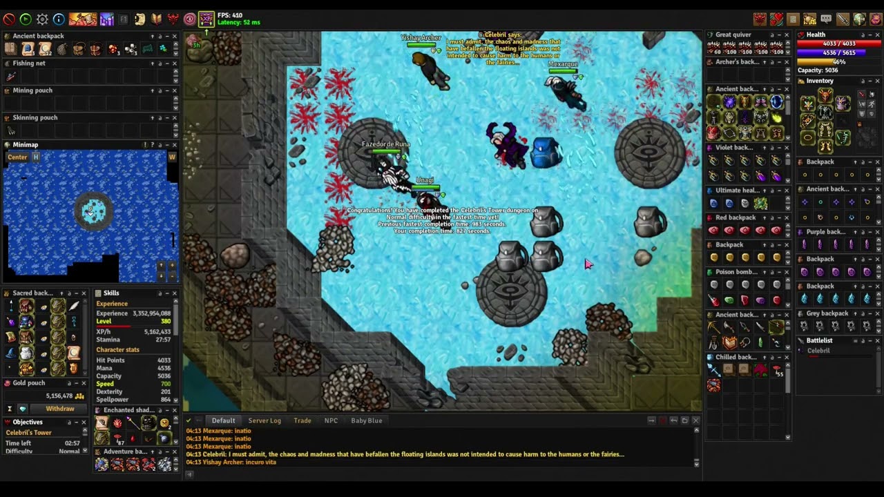 MEDIVIA - The Explorers Guild [Celebril and Magma Prison Dungeon]