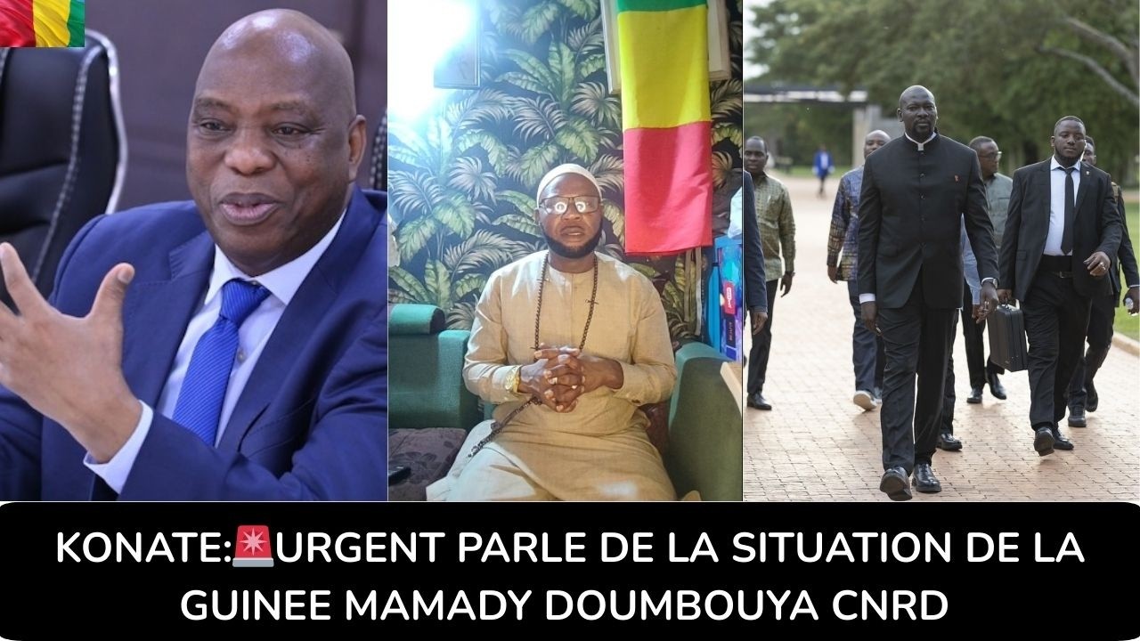 KONATE:🚨URGENT PARLE DE LA SITUATION DE LA GUINEE MAMADY DOUMBOUYA CNRD @FIERGUINEE-10