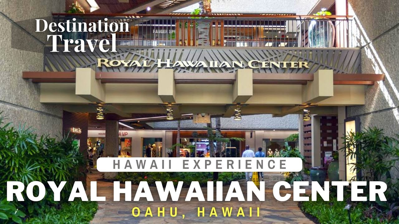 Hawaii Luxury Shopping | Royal Hawaiian Shopping Center | Waikiki, Oahu | Virtual Walking Tour