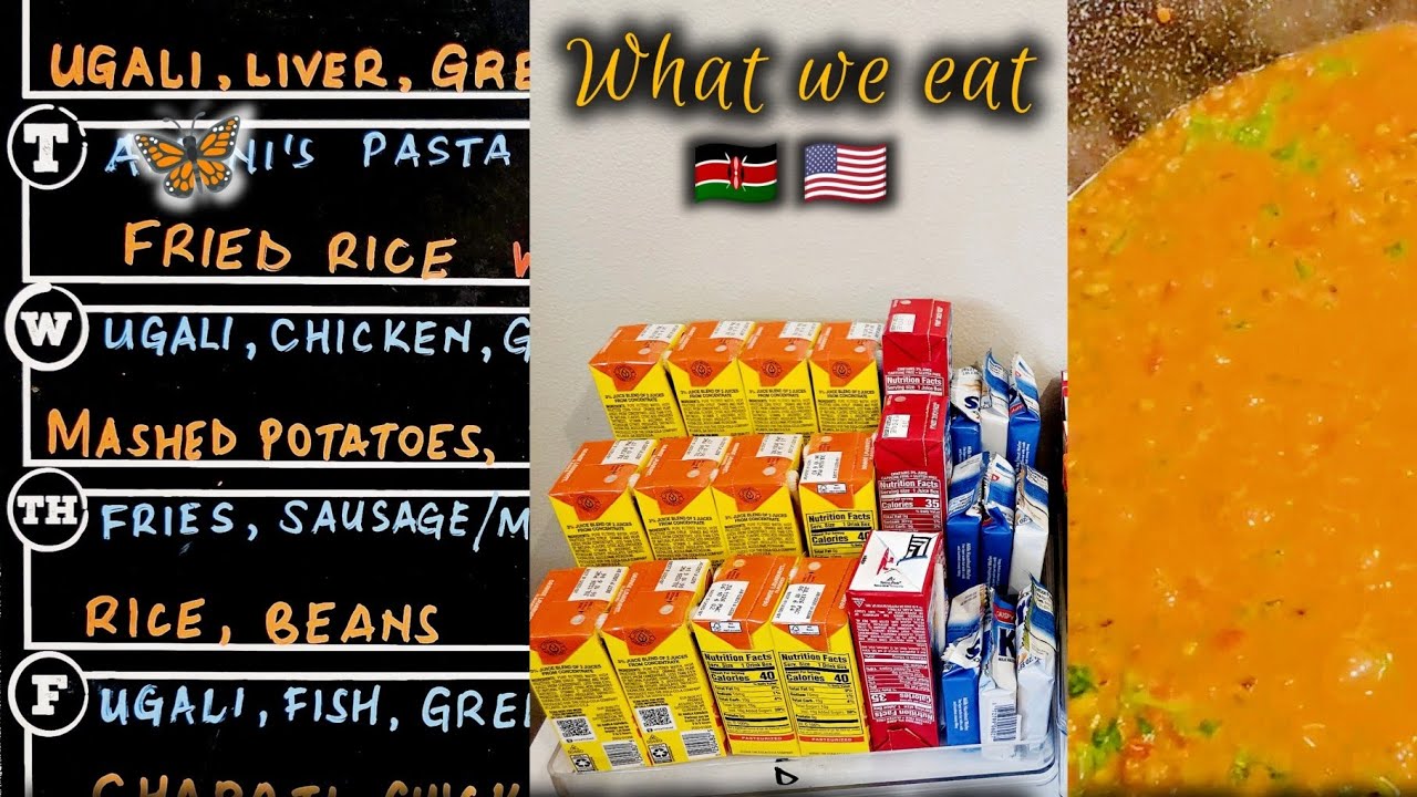 What we eat as a Kenyan Family Living Abroad🇰🇪🇺🇸| Kids Snack Area|Ndengu in Coconut Cream+ Chapati
